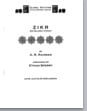 Zikr SATB choral sheet music cover Thumbnail